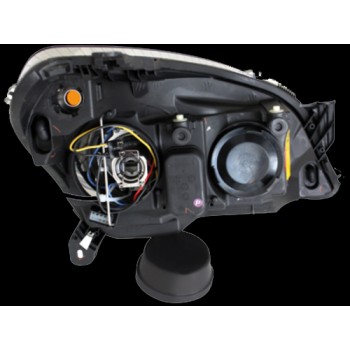 Φανάρια εμπρός Opel Astra H (2004-2009) angel eyes - μαύρα , χωρίς λάμπες (Η 7 ) - σετ 2τμχ.