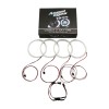 Δαχτυλίδια BMW E46 coupe (2003-2006) led angel eyes με 60 led - λευκά