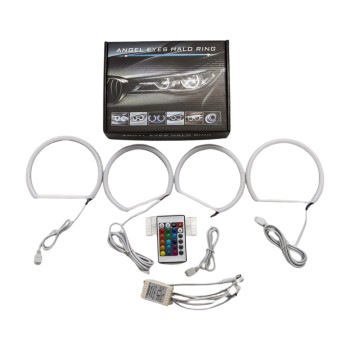 RGB δαχτυλίδια angel eyes led για BMW E46 coupe (1998-2003) / BMW E46 Sedan, Combi (1998-2005) - με τηλεχειρισμό για αλλαγή χρωμάτων RGB δαχτυλίδια angel eyes led για BMW E46 coupe (1998-2003) / BMW E46 Sedan, Combi (1998-2005) - με τηλεχειρισμό για αλλαγή χρωμάτων