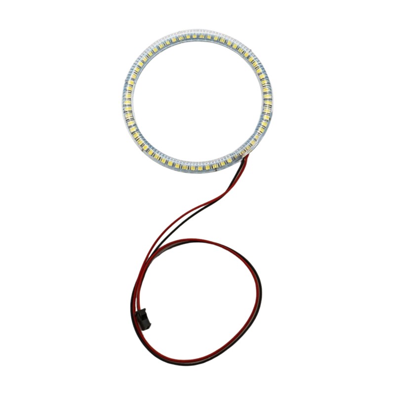 Δαχτυλίδια BMW E46 coupe (2003-2006) led angel eyes με 66 led - κίτρινα