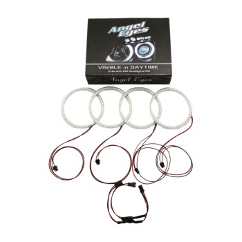 Δαχτυλίδια BMW E46 coupe (2003-2006) led angel eyes με 66 led - κίτρινα Δαχτυλίδια BMW E46 coupe (2003-2006) led angel eyes με 66 led - κίτρινα