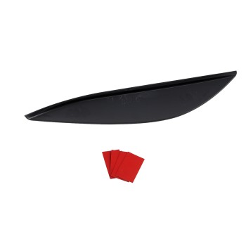 Φρυδάκια φαναριών Honda Civic (2001-2003) προ - facelift - μαύρα Φρυδάκια φαναριών Honda Civic (2001-2003) προ - facelift - μαύρα