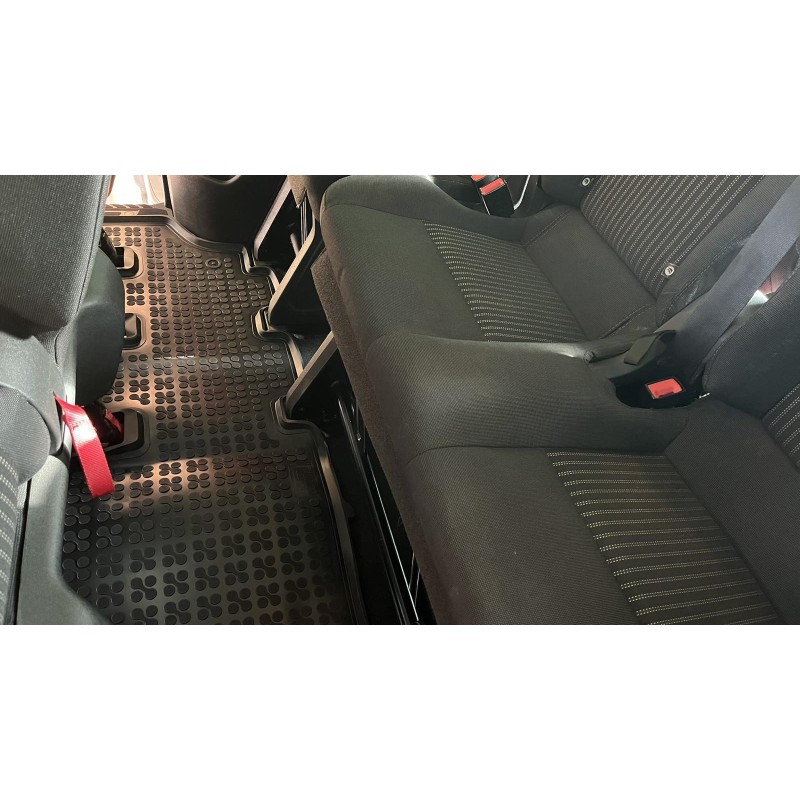 Λαστιχένια πατάκια Ford Tourneo Custom (2013-2018) - rear (3rd row of seats) - τύπου σκαφάκι - 1τμχ., Rezaw Plast