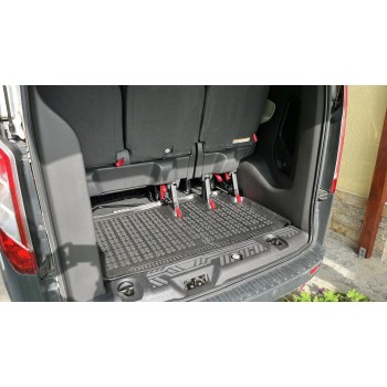 Πατάκι πορτ-μπαγκάζ Ford TOURNEO Custom L1 short (2013-2023) - 1τμχ., Rezaw Plast Πατάκι πορτ-μπαγκάζ Ford TOURNEO Custom L1 short (2013-2023) - 1τμχ., Rezaw Plast
