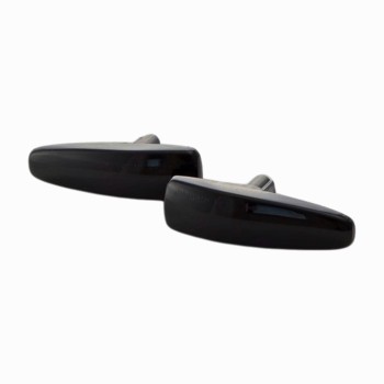 Led φλας φτερού Mitsubishi Lancer / Outlander / Pajero (2006+) - φιμέ με τρεχούμενο φλας - σετ 2τμχ.
