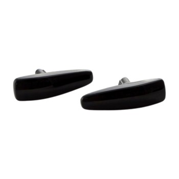 Led φλας φτερού Mitsubishi Lancer / Outlander / Pajero (2006+) - φιμέ με τρεχούμενο φλας - σετ 2τμχ.