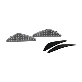 Led φλας BMW X3 , X5 , X6 - χρωμίου με τρεχούμενο φλας - σετ 2τμχ.