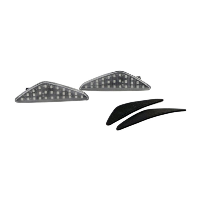 Led φλας BMW X3 , X5 , X6 - χρωμίου με τρεχούμενο φλας - σετ 2τμχ.