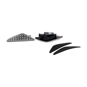 Led φλας BMW X3 , X5 , X6 - χρωμίου με τρεχούμενο φλας - σετ 2τμχ.