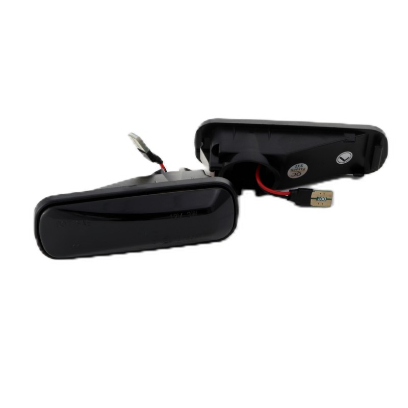 Led φλας φτερού Honda Civic (1996-2001), Prelude (92-97) - φιμέ με τρεχούμενο φλας - σετ 2τμχ.