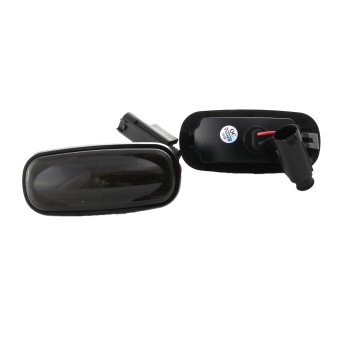 Led φλας φτερού Landrover Discovery 2 (1999-2004), Freelander 1 (1998-2002), Defender - φιμέ με τρεχούμενο φλας - σετ 2τμχ.