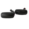Led φλας φτερού Landrover Discovery 2 (1999-2004), Freelander 1 (1998-2002), Defender - φιμέ με τρεχούμενο φλας - σετ 2τμχ.
