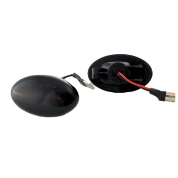 Led φλας φτερού Smart Fortwo W450 (1998-2007), Vito (2003+), A-Class W168 (1997-2001) - φιμέ με τρεχούμενο φλας - σετ 2τμχ. Led φλας φτερού Smart Fortwo W450 (1998-2007), Vito (2003+), A-Class W168 (1997-2001) - φιμέ με τρεχούμενο φλας - σετ 2τμχ.