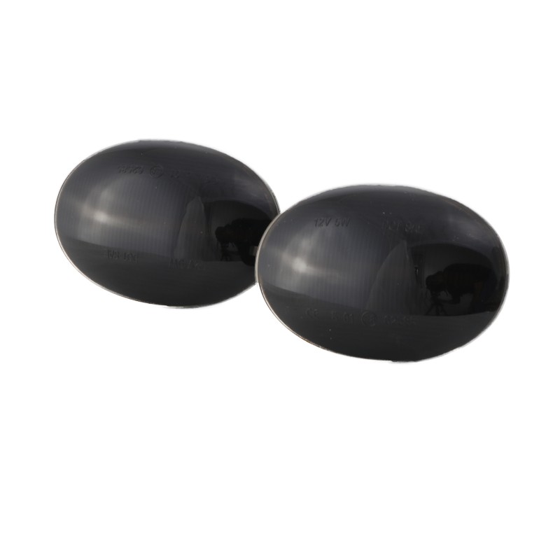 Led φλας φτερού Mini Cooper R55,R56,R57,R58,R59 (2006-2013) - φιμέ με τρεχούμενο φλας - σετ 2τμχ.