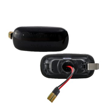 Led φλας φτερού Audi A2, A3 (1996-2003), A4 (1999-2001), A6 (1997-2003), A8 (1996-2002), TT (1998-2006)Side Marke - φιμέ με τρεχούμενο φλας - σετ 2τμχ.