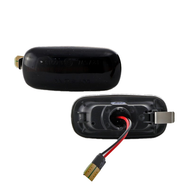 Led φλας φτερού Audi A2, A3 (1996-2003), A4 (1999-2001), A6 (1997-2003), A8 (1996-2002), TT (1998-2006)Side Marke - φιμέ με τρεχούμενο φλας - σετ 2τμχ.