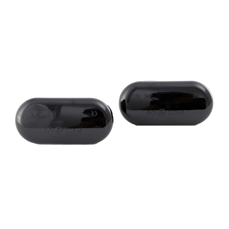 Led φλας φτερού Nissan Navara, Pathfinder (2005+), Micra (2003+), Note, Qashqai (2007+) - φιμέ με τρεχούμενο φλας - σετ 2τμχ.