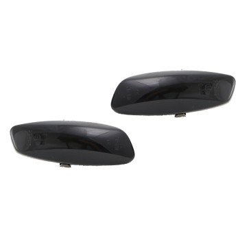 Led φλας φτερού Peugeot 308, 3008, 5008 / Citroen C3, C4, C5, DS3, DS4 - φιμέ φλας - σετ 2τμχ. με τρεχούμενο φως