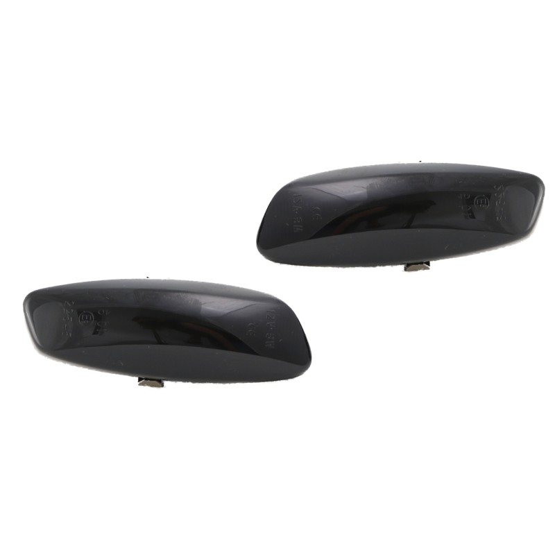 Led φλας φτερού Peugeot 308, 3008, 5008 / Citroen C3, C4, C5, DS3, DS4 - φιμέ φλας - σετ 2τμχ. με τρεχούμενο φως