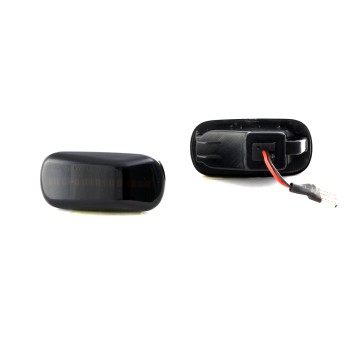 Led φλας φτερού Honda Civic (1991-1996), Accord (1998-2002), S2000 / Acura - φιμέ με τρεχούμενο φλας - σετ 2τμχ.