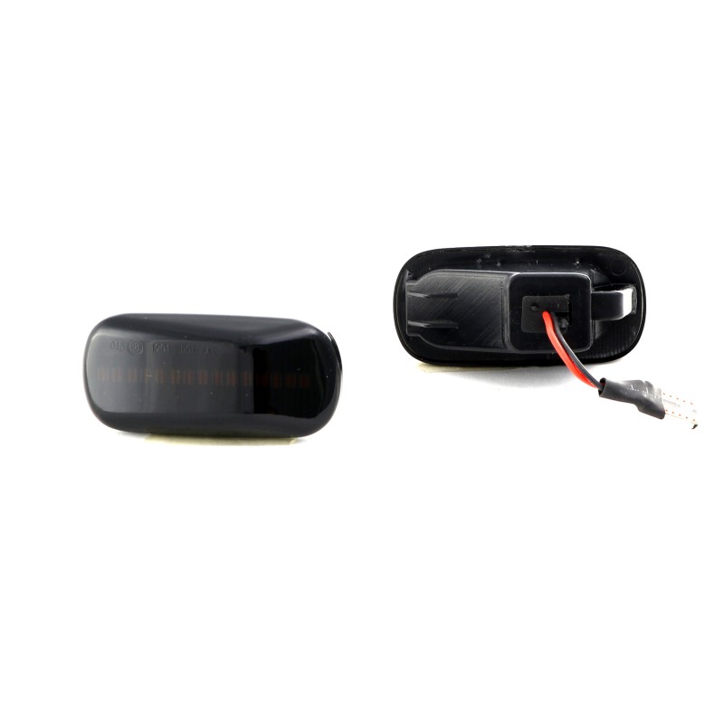 Led φλας φτερού Honda Civic (1991-1996), Accord (1998-2002), S2000 / Acura - φιμέ με τρεχούμενο φλας - σετ 2τμχ.