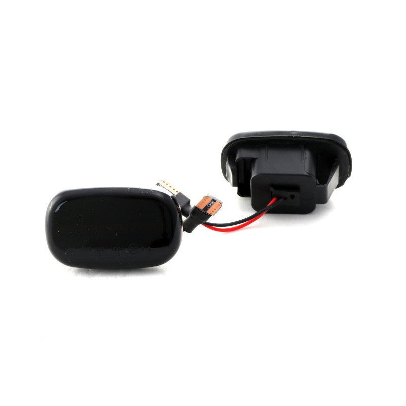 Led φλας φτερού Toyota Avensis, Avensis Verso, Camry, Corolla, Celica, Carina, HiLux Picnic, Previa, Prius, Starlet, Yaris, Yaris Verso (1999-2007) - φιμέ με τρεχούμενο φλας - σετ 2τμχ.