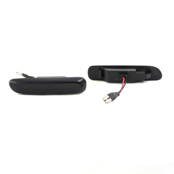 Led φλας φτερού BMW E46 (1998-2001) - φιμέ με τρεχούμενο φλας - σετ 2τμχ.