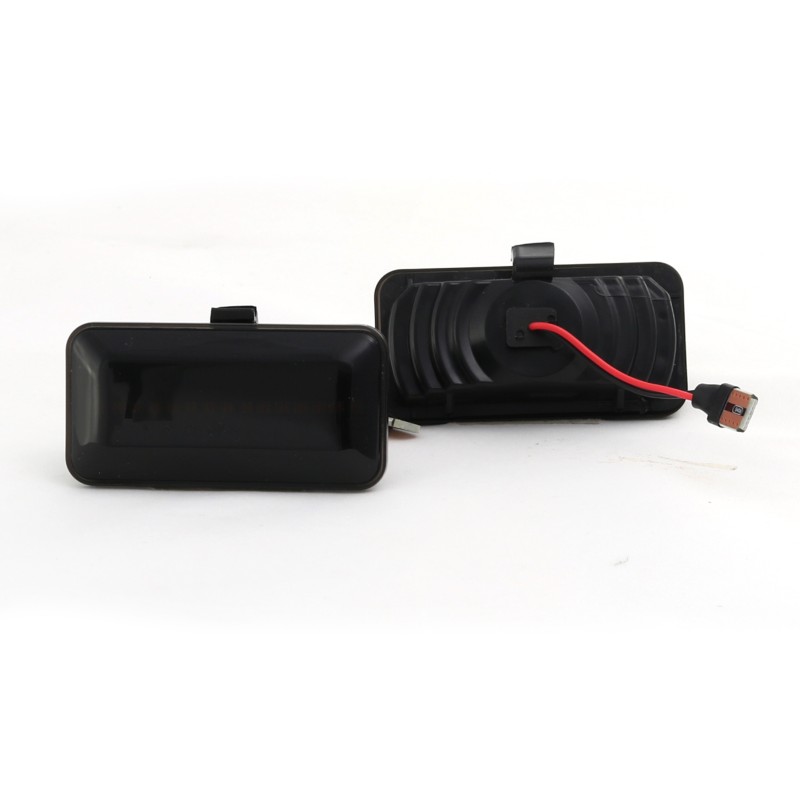 Led φλας φτερού VW Golf 3 / Vento / Passat B4 (1988-1994) - φιμέ με τρεχούμενο φλας - σετ 2τμχ.