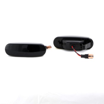 Led φλας φτερού Fiat Doblo / Fiorino / Grande Punto / Fiorino / Idea / Linea / Multipla / Panda / Punto / Qubo / Stilo - φιμέ με τρεχούμενο φλας - σετ 2τμχ.