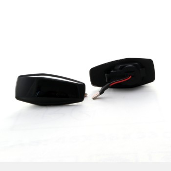 Led φλας φτερού Hyundai i20 / Getz / Lantra / Sonata / Tucson / Terracan / Coupe / Trajet / Matrix - φιμέ με τρεχούμενο φλας - σετ 2τμχ.