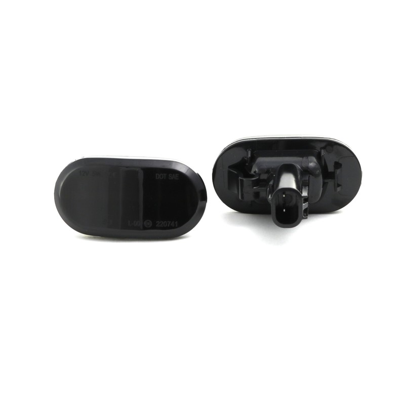 Led φλας φτερού Suzuki Jimny (2018+) JB64W / Chevrolet Cruze (2005+) - φιμέ με τρεχούμενο φλας - σετ 2τμχ.