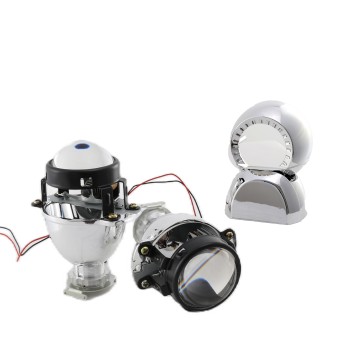 Bi xenon προτζέκτορες 2'' για ενσωμάτωση Morimoto Mini - σετ με 2 καπάκια οβάλ