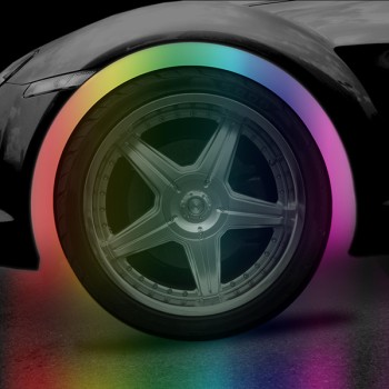 Undercar kit - με τηλεχειριστήριο μέσω εφαρμογής κινητού - πολύχρωμο