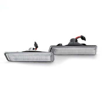 Led φλας φτερού BMW E36 / E53 (1999-2006) - χρωμίου με τρεχούμενο φλας - σετ 2τμχ. Led φλας φτερού BMW E36 / E53 (1999-2006) - χρωμίου με τρεχούμενο φλας - σετ 2τμχ.
