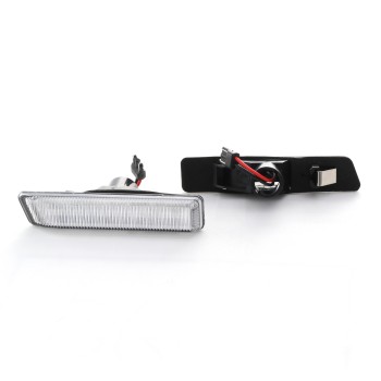 Led φλας φτερού BMW E36 / E53 (1999-2006) - χρωμίου με τρεχούμενο φλας - σετ 2τμχ. Led φλας φτερού BMW E36 / E53 (1999-2006) - χρωμίου με τρεχούμενο φλας - σετ 2τμχ.