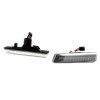 Led φλας φτερού BMW E36 / E53 (1999-2006) - χρωμίου με τρεχούμενο φλας - σετ 2τμχ.