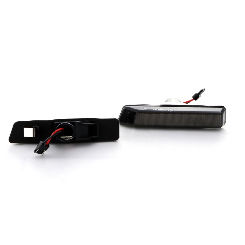 Led φλας φτερού BMW E36 / E53 (1999-2006) - φιμέ με τρεχούμενο φλας - σετ 2τμχ.