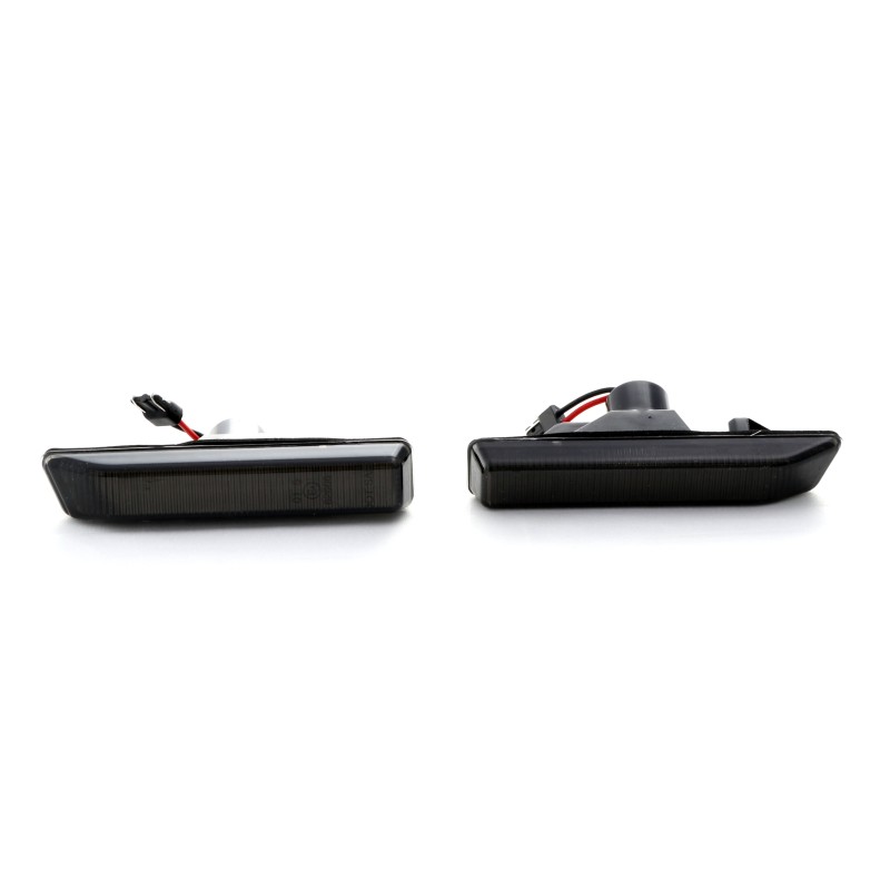 Led φλας φτερού BMW E36 / E53 (1999-2006) - φιμέ με τρεχούμενο φλας - σετ 2τμχ.