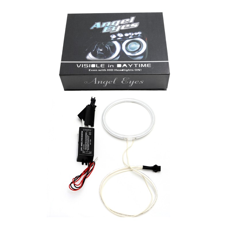 Δαχτυλίδια BMW E46 coupe (2003-2006) angel eyes - λευκά
