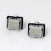 Πλαφονιέρα πίσω πινακίδας Mercedes W204 / W212 / C207 / W221 - με T10 φις, 46x33 mm - 2 τμχ.