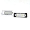Πλαφονιέρα πίσω πινακίδας Mercedes W210 / W202 - led, 86x28 mm - 2 τμχ.