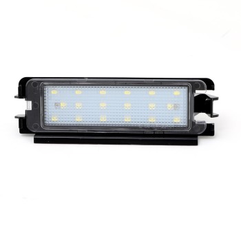 Πλαφονιέρα πίσω πινακίδας Dacia Sandero 2 (2012+), 128x43 mm - 2 τμχ.