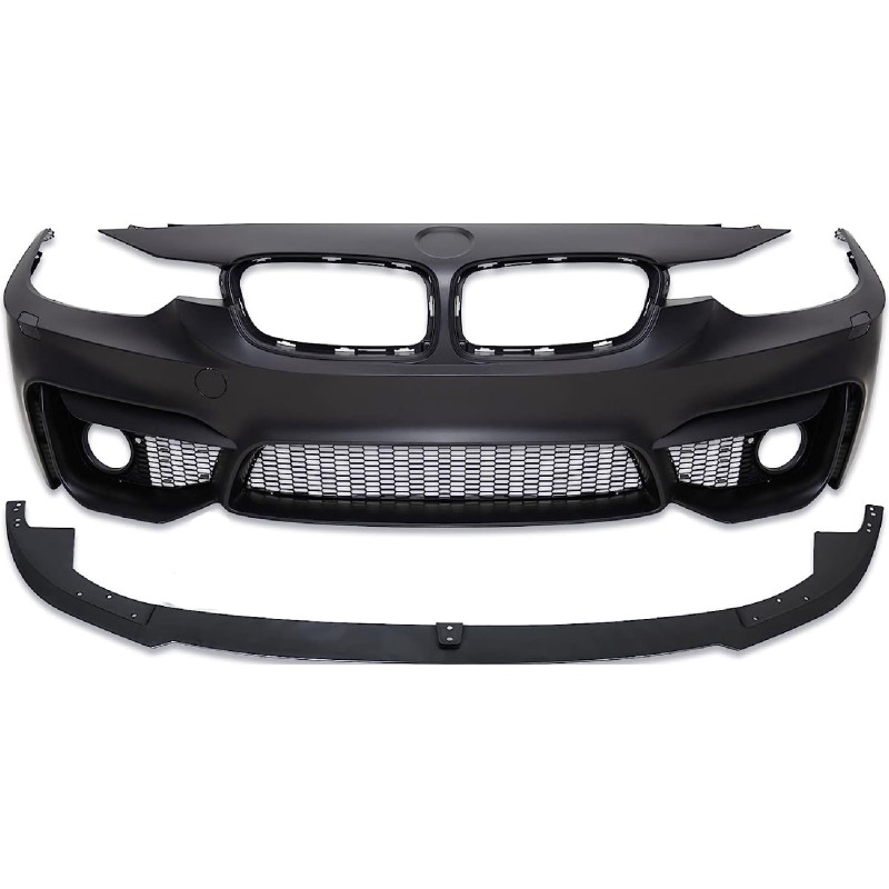 Προφυλακτήρας εμπρός BMW F30 (2011-2019) - M3 με lip - χωρίς ανοίγματα parktronic, προβολάκια