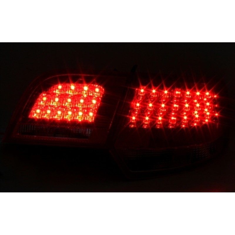 Πίσω φανάρια led Audi A3 Sportback (2003-2009) - με φιμέ φλας - σετ 2τμχ.