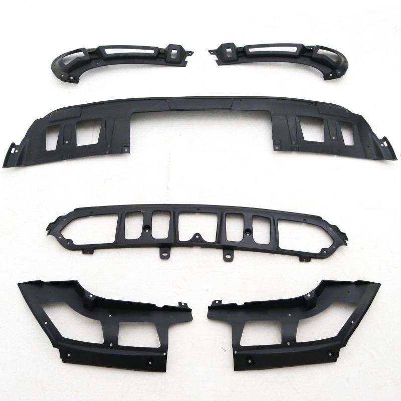 Αεροδυναμικό πακέτο BMW X5 E70 (2007-2010) μάυρο γυαλιστερό - σετ 7 τμχ.