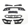 Αεροδυναμικό πακέτο BMW X5 E70 (2007-2010) μάυρο γυαλιστερό - σετ 7 τμχ.