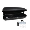 Μπαγκαζιέρα Art Plast 133x77.8x34.5cm με κλειδί 320 λίτρα carbon - 1τμχ.