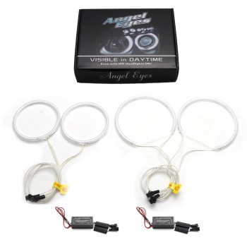 Δαχτυλίδια BMW X3 (2004-2007) angel eyes - Λευκό χρώμα Δαχτυλίδια BMW X3 (2004-2007) angel eyes - Λευκό χρώμα