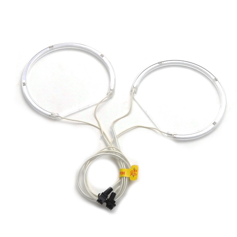 Δαχτυλίδια BMW X5 (1999-2005) angel eyes - Λευκό χρώμα