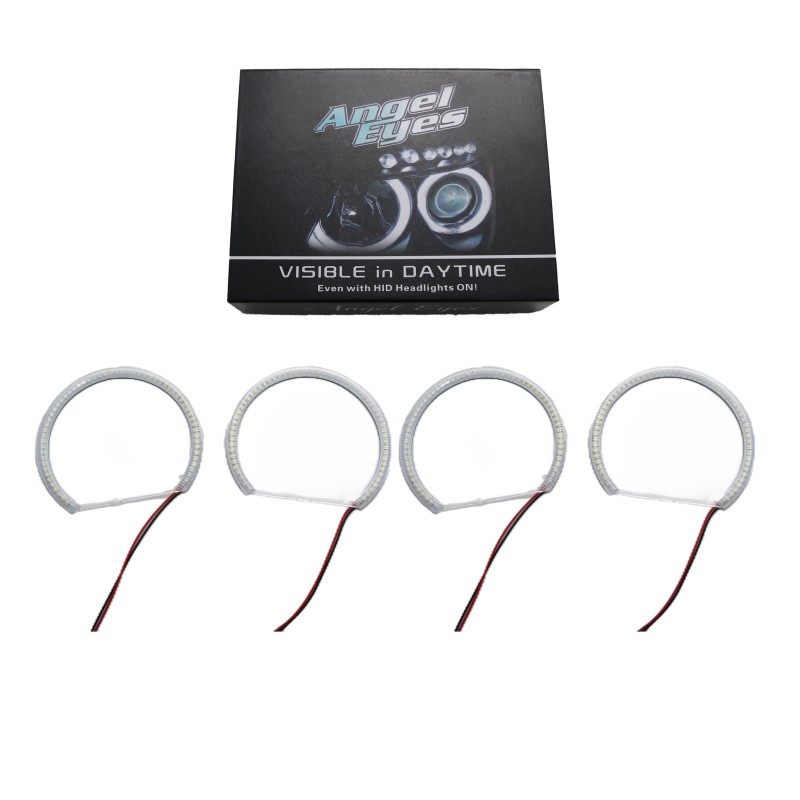 Δαχτυλίδια led BMW E36 / E38 / E39 angel eyes με 60 led - Λευκό χρώμα